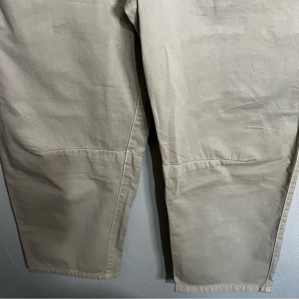 NWT Velvet By Graham & Spencer‎ Alexis Barrel Khaki Twill Pants - Picture 7 of 13